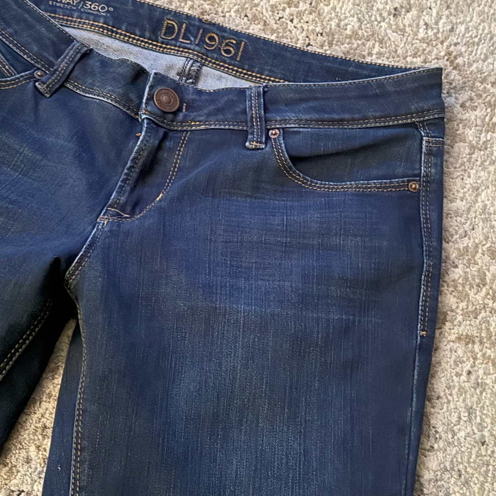 DL1961 Women's Dark Blue Skinny Jeans